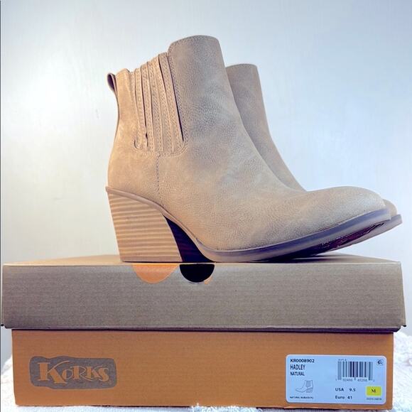Kork-Ease Hadley Block Heel Booties size 9.5 - Picture 6 of 11